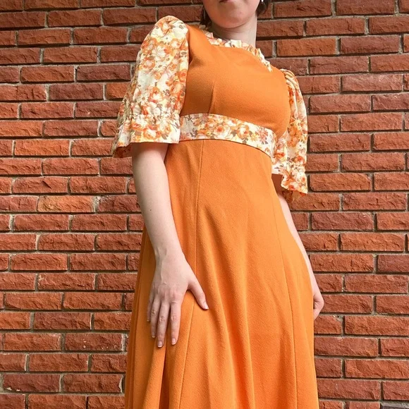 Handmade vintage cottagecore gown - Picture 5 of 15